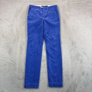 Polo Golf Ralph Lauren Corduroy Trouser Pants in Blue Women 2 Preppy Desinger